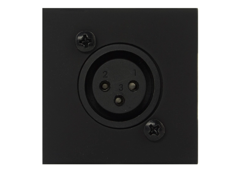 Audac CP 45 XLFB - On-wall Connection Plate with XLR female 